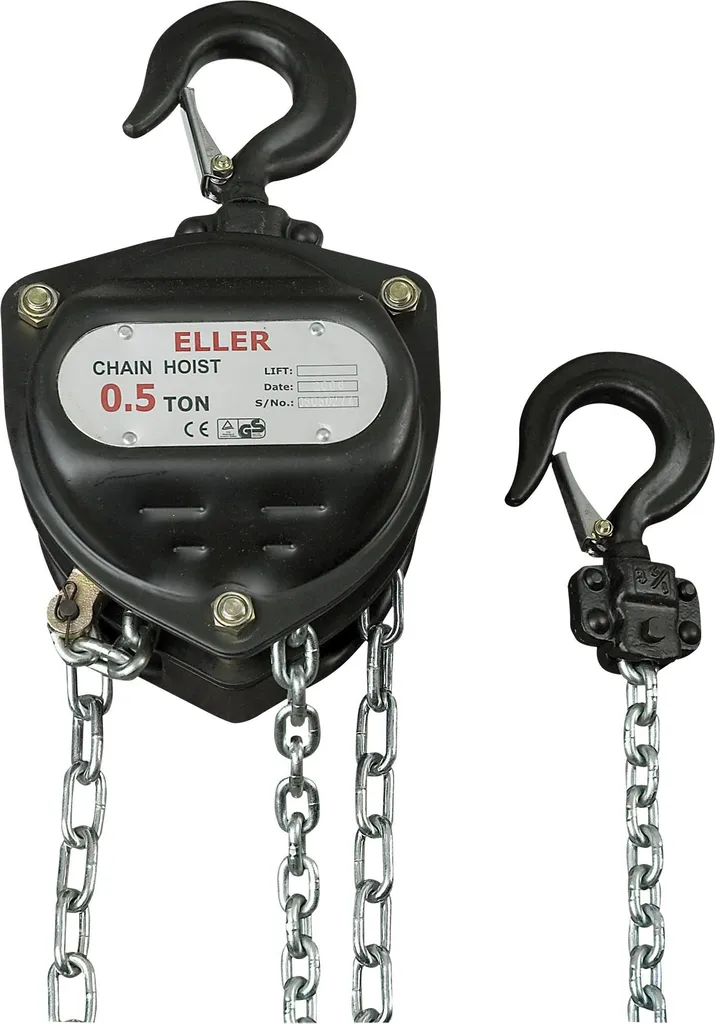 Showtec Chainhoist 500kg Palan à Chaîne Manuel Complet avec Certification TÜV
