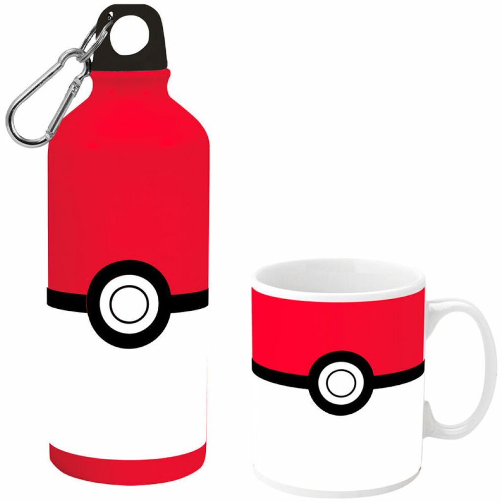 KIDS EUROSWAN Pokemon Würfel + Bidon 500ml PK00022 84013