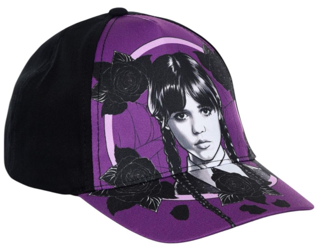 Basecap Wednesday Schwarz 54 cm