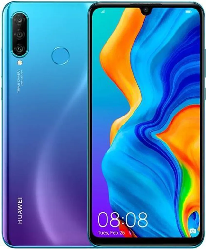 Smartphone Huawei P30 lite 128GB Blu - Fotocamera 48MP AI Social - 2