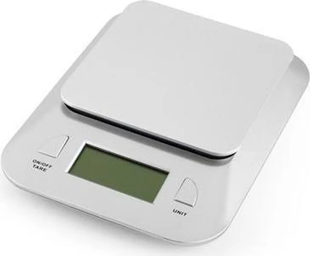 Pèse-lettre électronique blanc 2kg Lebez 80325 pour courrier et colis