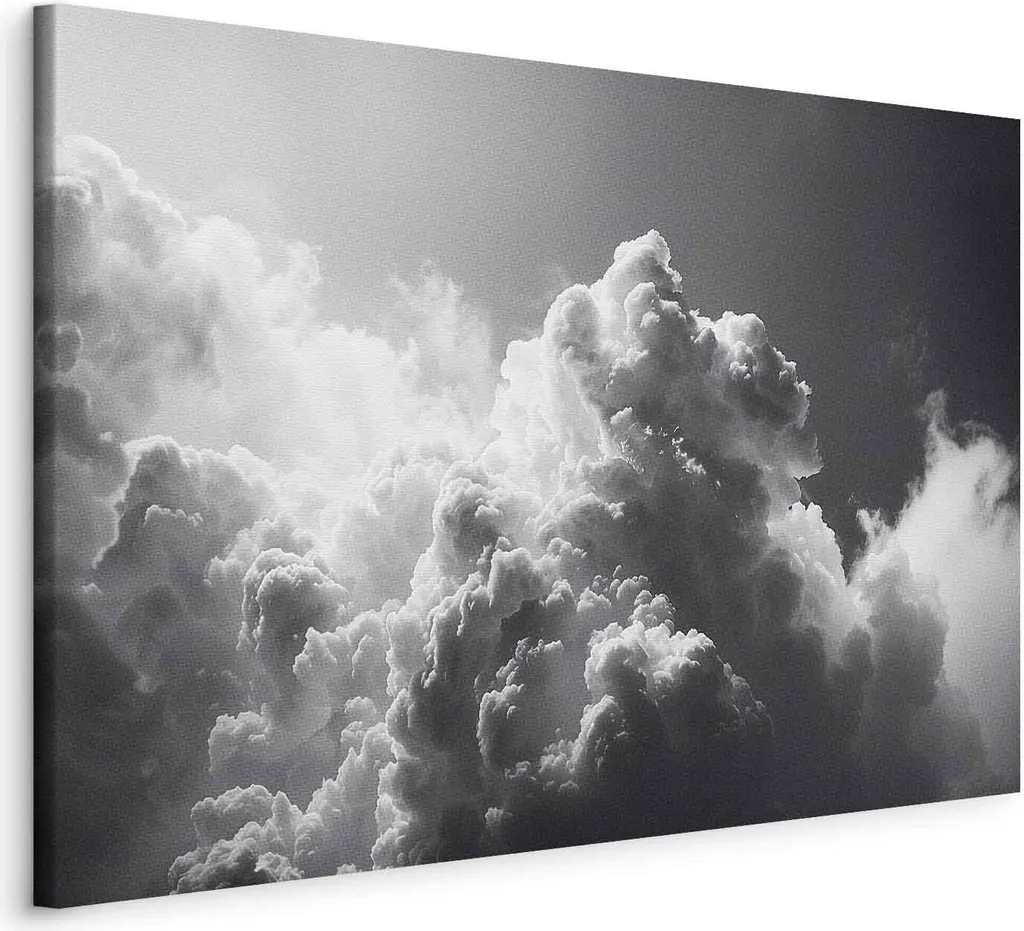 Quadro Emozionale Sole e Nuvole 120x80 - Atmosfera Unica per Casa