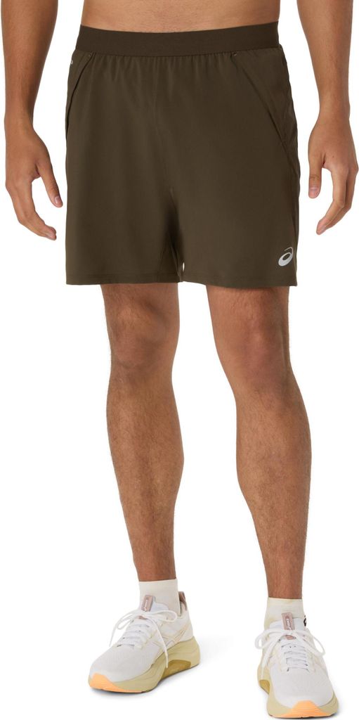Asics Road 7In Short Brown Stone Brown Stone L