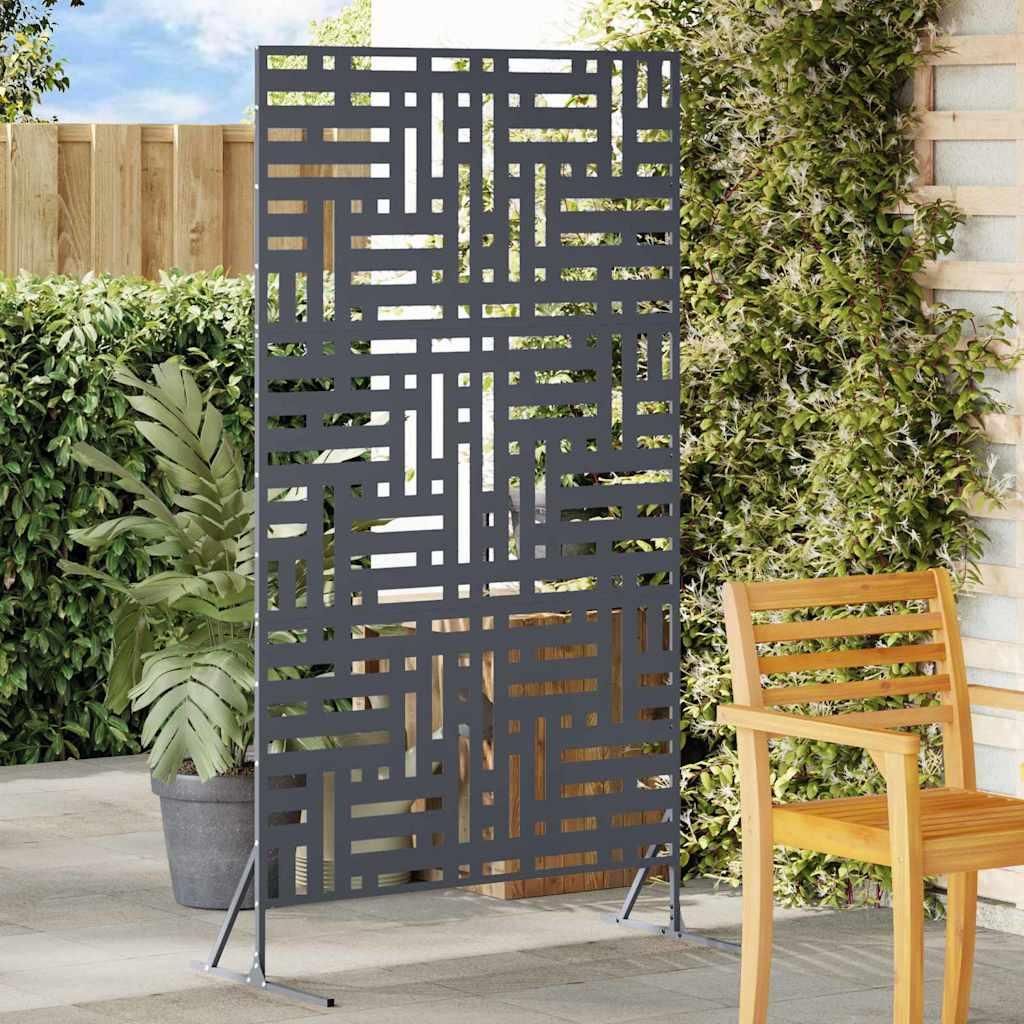 Maison Exclusive - Sichtschutz Anthrazit 100 x 50 x 180 cm Stahl