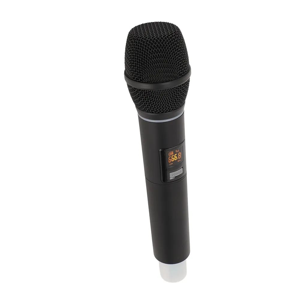 Microphone dynamique professionnel sans fil UHF avec récepteur compact - 2