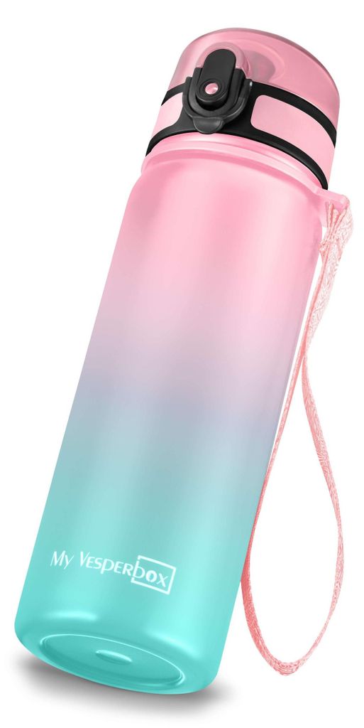 "Thermo Minny" - Rosa/Türkis Verlauf 600 ml Produktbild 