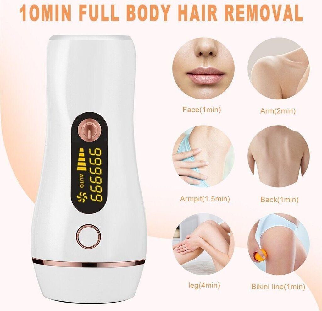 5 ebenen Laser Haar Entfernung Maschine IPL Dauerhafte Schmerzlos Epilierer Körper