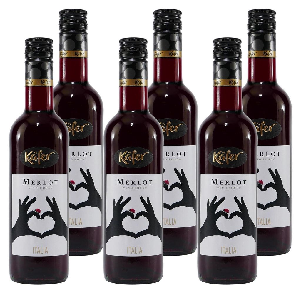 Käfer Merlot -trocken- (12 x 0,25L)