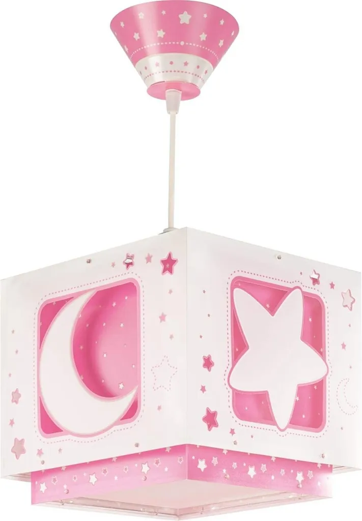 Lampada da Soffitto Moonlight per Bambini: Luna e Stelle a Sospensione