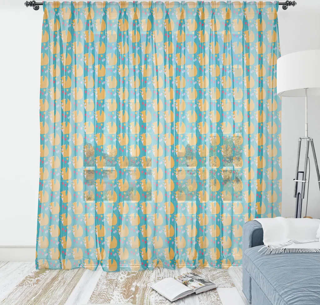 ABAKUHAUS Bambini Set copriletto in Microfibra, Owl Fox Scoiattolo