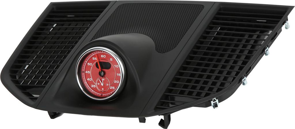 Auto-Mittelkonsolen-Instrumententafel mit Uhr-Set 95B 858 189 C 5Q0 ABS-Ersatz für Macan 2014-2020Helles Rot