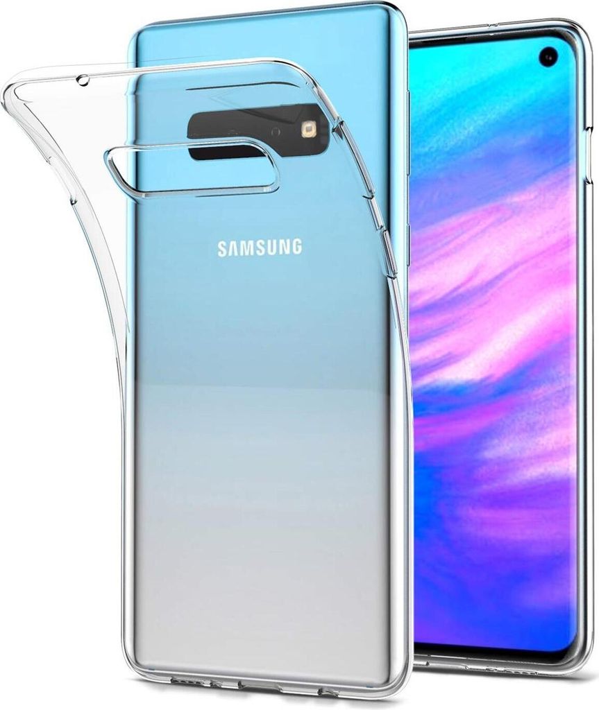 Conie Silikon Schutzhülle für Samsung Galaxy S10e Tasche klar Case Cover Bumper Hülle durchsichtig in transparent