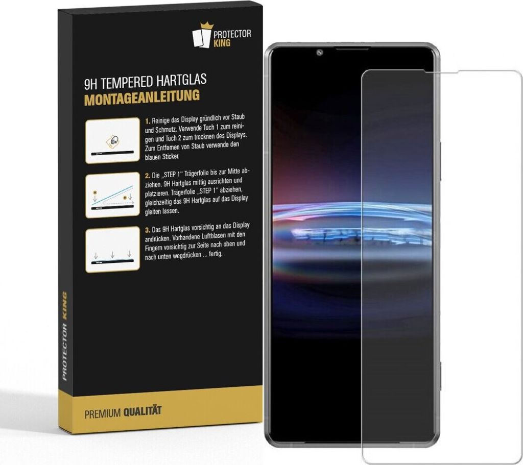 1x 9H Hartglas für Sony Xperia Pro-i Panzerfolie Displayschutz Schutzglas KLAR Panzerglas Schutzfolie