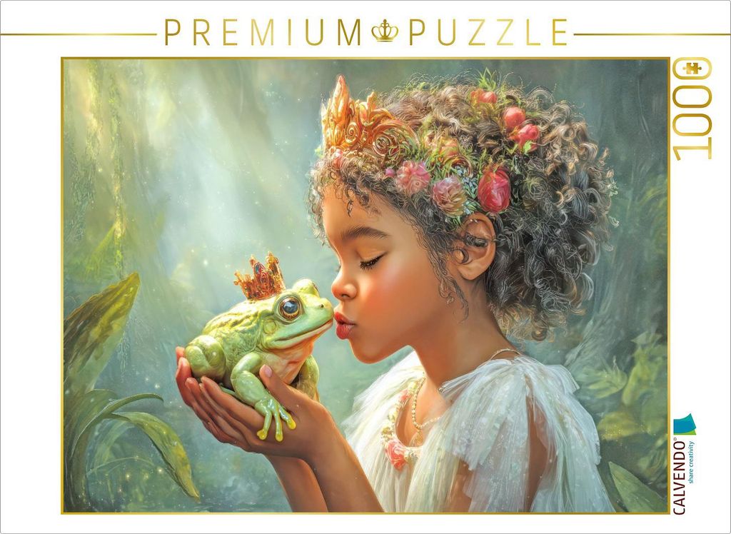 CALVENDO Puzzle Frösche | 1000 Teile Lege-Größe 64x48cm Foto-Puzzle für glückliche Stunden