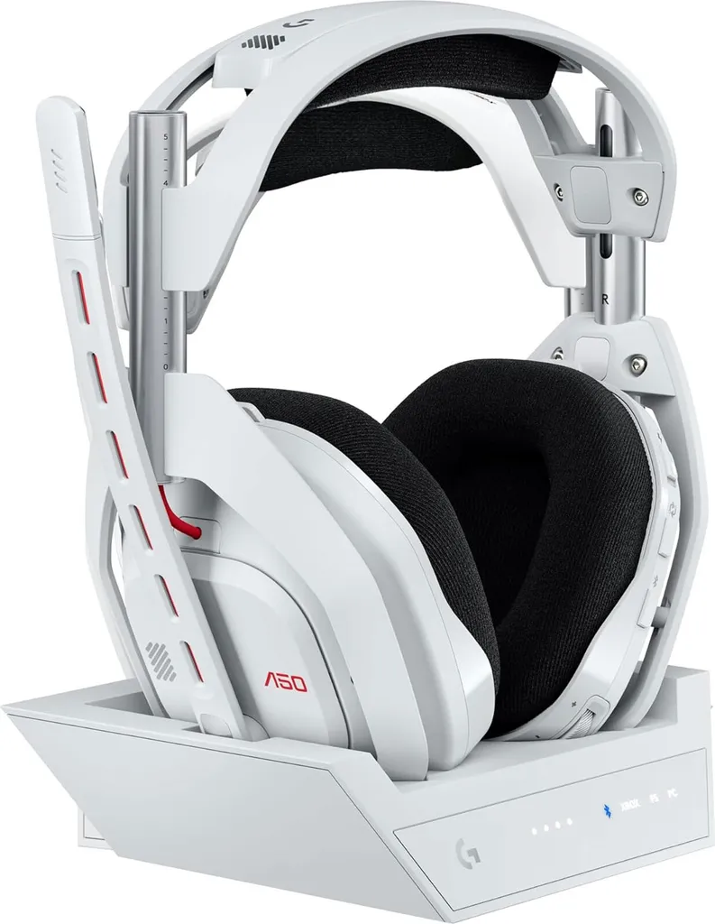 Logitech A50 LIGHTSPEED Casque 20 KHz avec Micro à Réduction de Bruit G