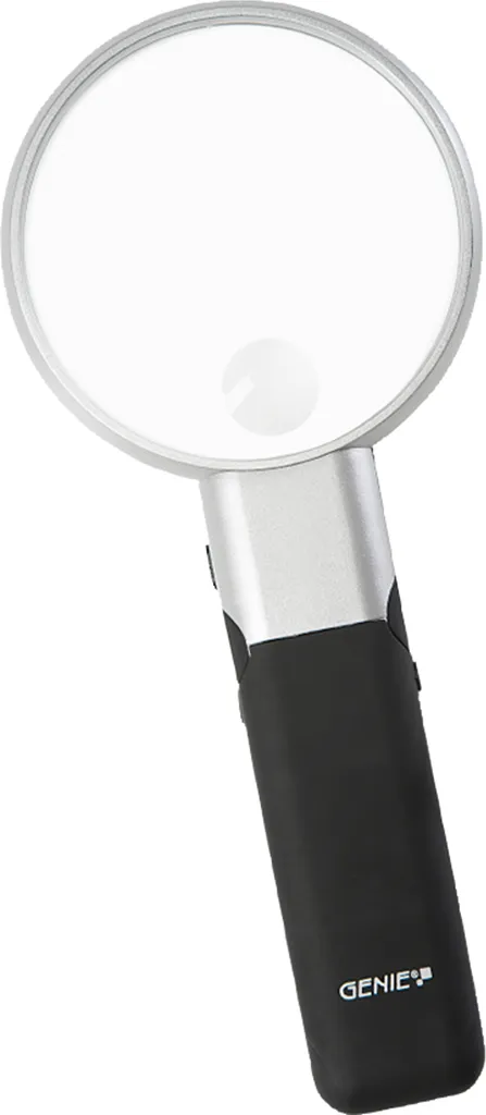 Loupe de lecture mains libres Genie 40192 pour petits caractères et texte