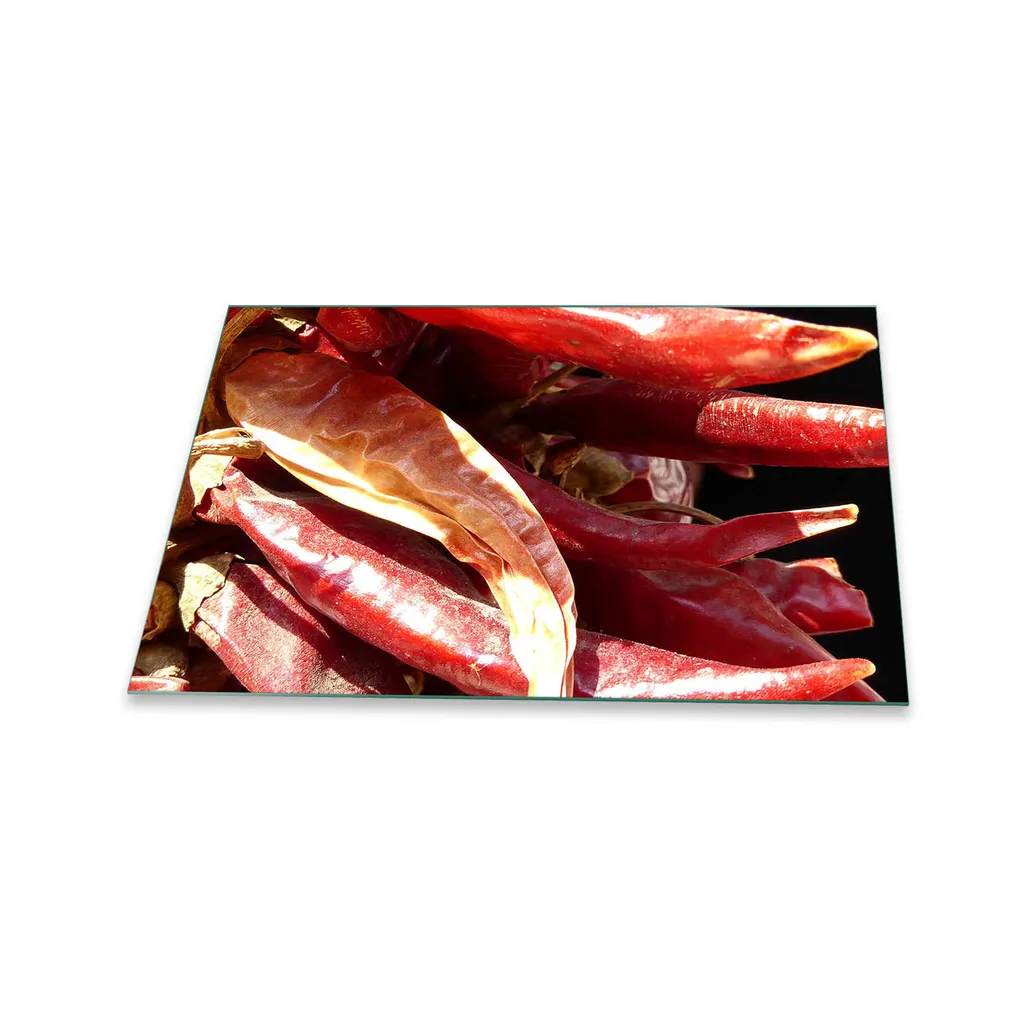 Copertura Piano Cottura 80x52 Vetro Rosso Paprika - Protezione Top Cucina