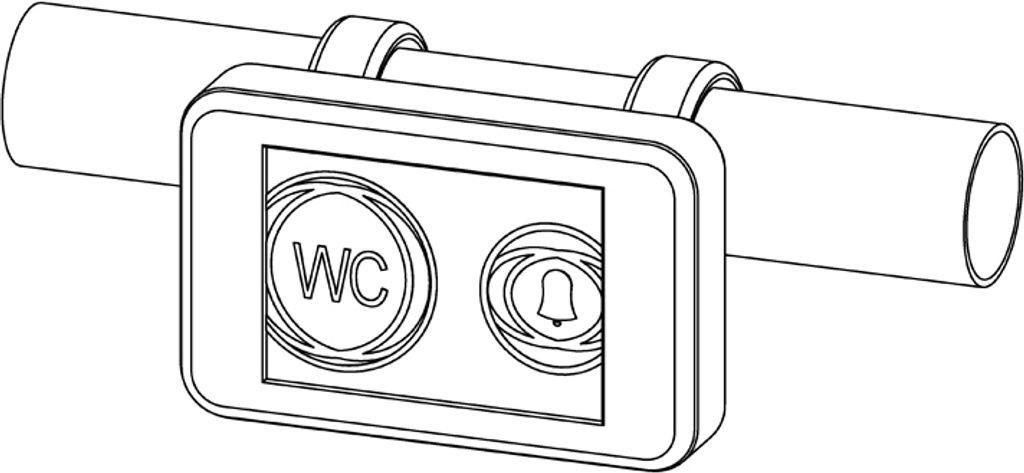 Wagner-EWAR Spülkasten- und Rufauslöser BA 020 868,4 MHz