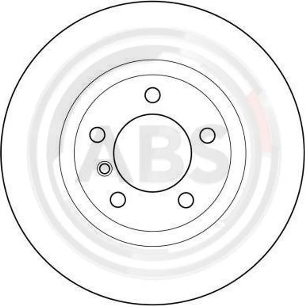 Disque de frein A.B.S. 16335 OE 34112227172 pour BMW Série 3 E36 Z3