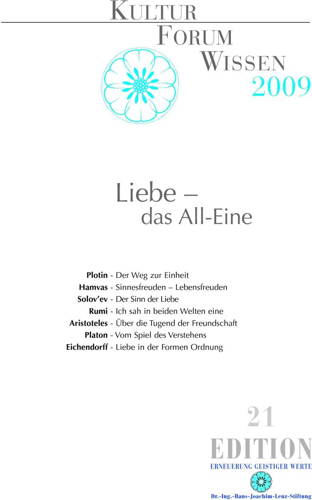 KulturForum Wissen 2009