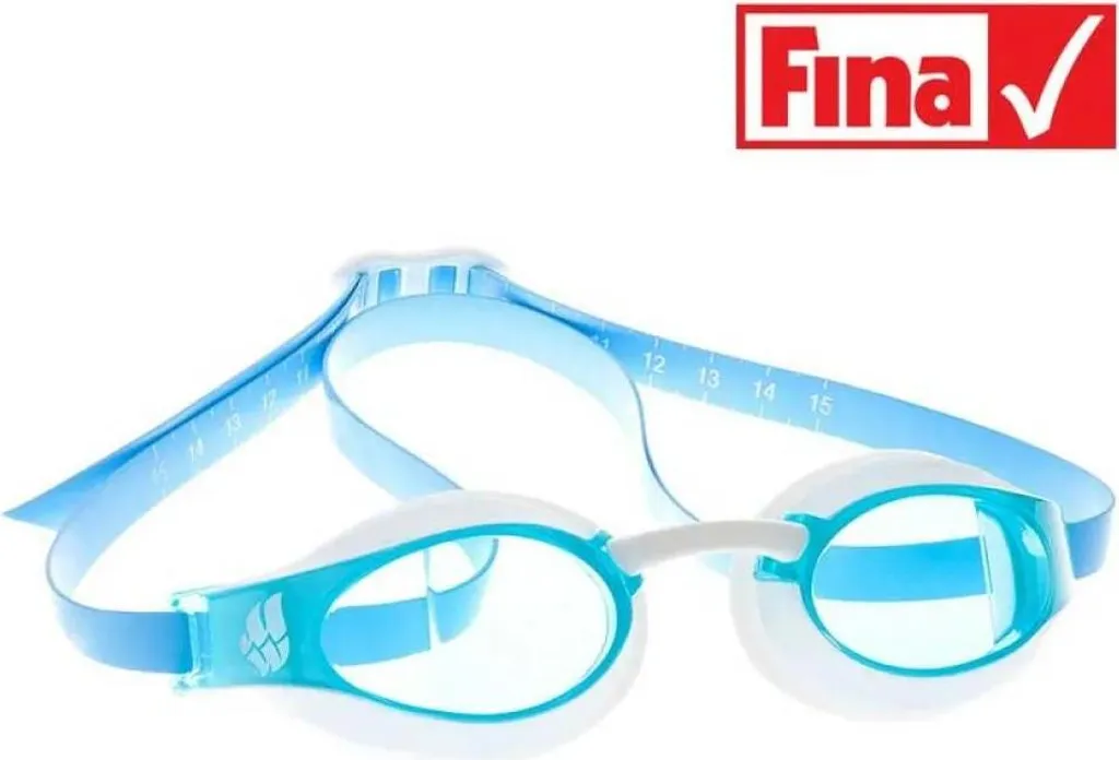 Madwave X-Look Lunettes de natation Bleu One Size pour Homme et Femme