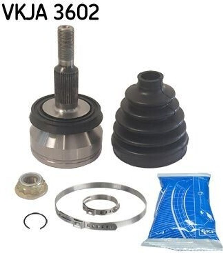 SKF Gelenksatz Antriebswelle für VW Transporter V Bus (7HB, 7HJ, 7EB, 7EJ, 7EF, 7EG, 7HF, 7EC) VKJA 3602