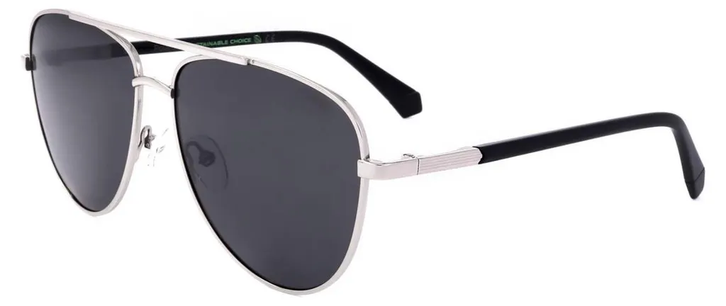 Lunettes Polarisées Polaroid PLD 4126/S avec Verres Gris Anti-Reflets