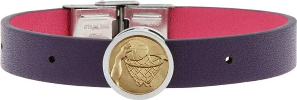 Talent Jewels TJA-1-02-01-3-5 Bracciale Viola Uomo - Idea Regalo Unica