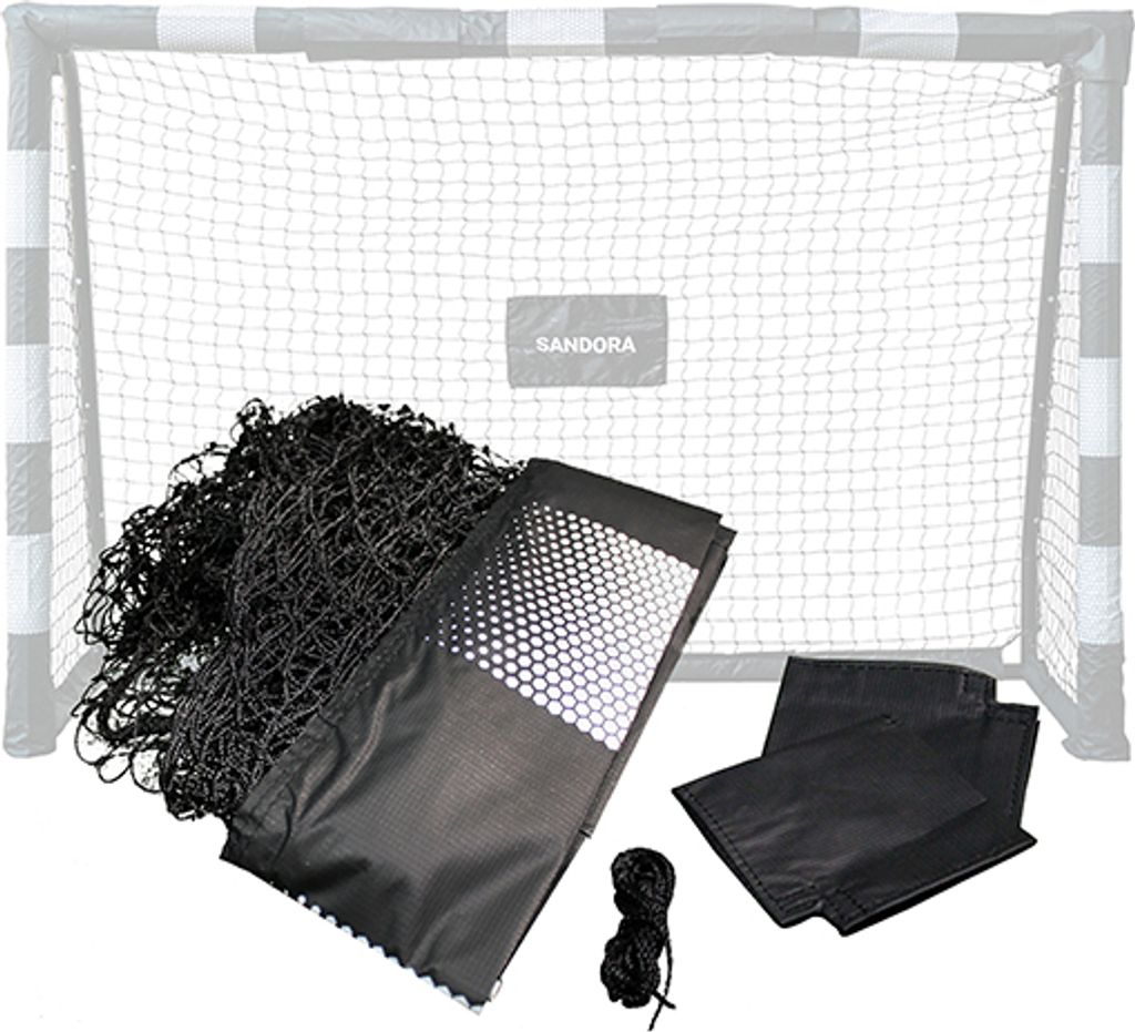 Sandora 22121 Ersatznetz für Fußballtor Hattrick M 180x120x60