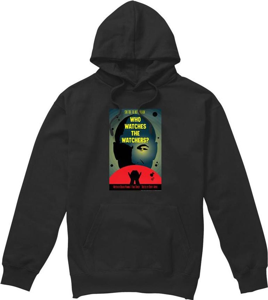 Star Trek - "The Next Generation Season 3 Episode 4" Kapuzenpullover für Herren TV7873 (XL) (Schwarz)