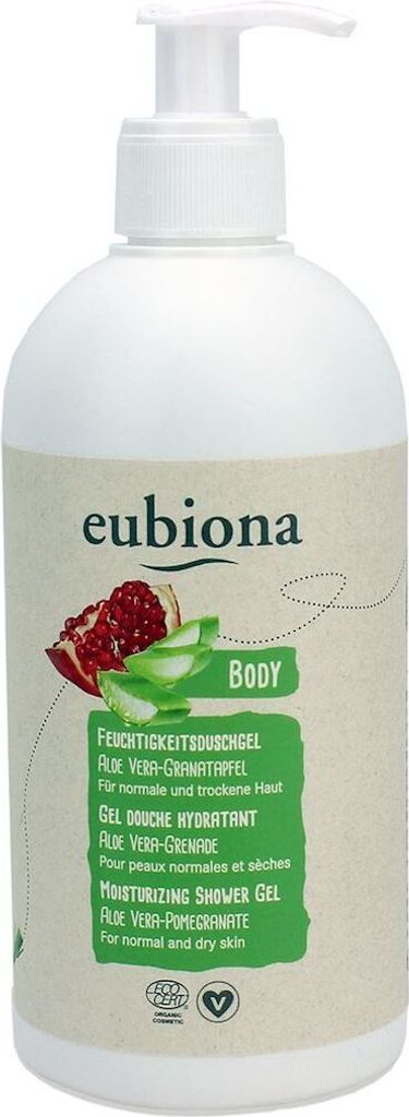 Eubion Feuchtigkeitsspendende Körperlotion mit Aloe und Produktbild 