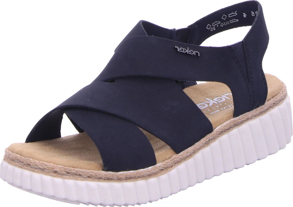 Sandali con zeppa Rieker da donna 31501-36, 31501-37, Immagine del prodotto 