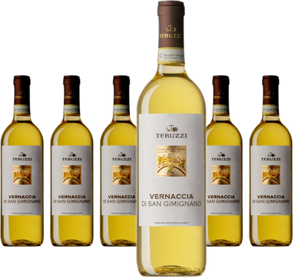 6 x Teruzzi Vernaccia di San Gimignano