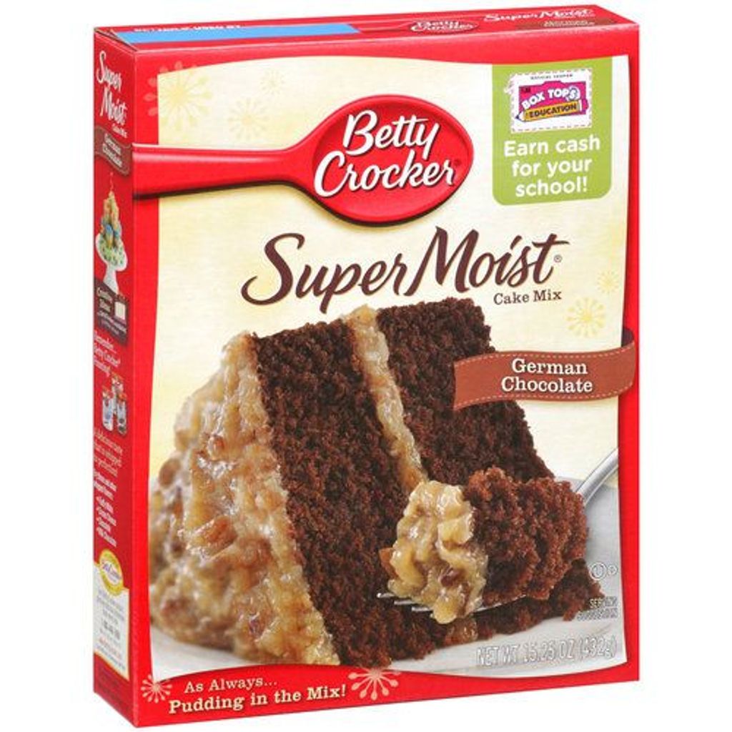 Betty Crocker Super Moist German Chocolate Cake Mix 432g