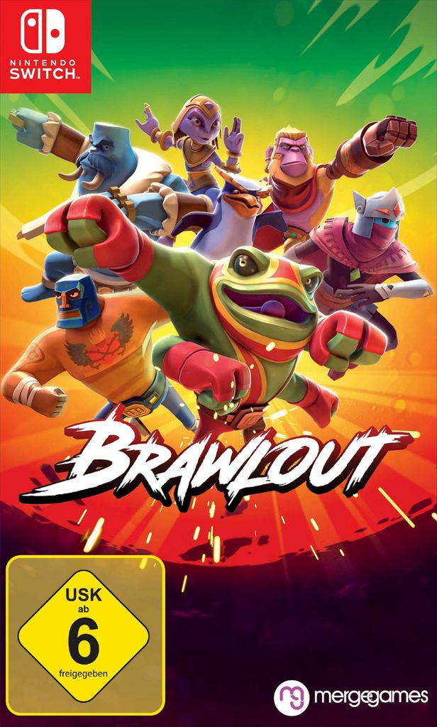 Angry Mob Games Brawlout, Nintendo Switch, Produktbild 