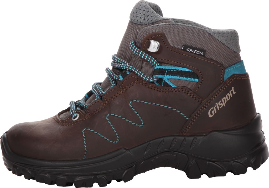 Grisport Kinder Uni Outdoor Schnürer 'Marrone Pecos 2,0/2,2' dk.brown, Kinder:29 EU