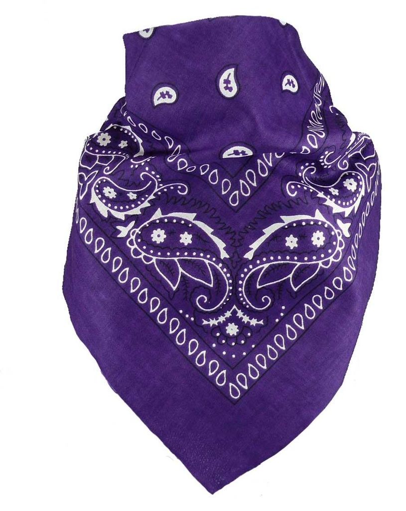 Bandana 100% Baumwolle 54x54 cm – Halstuch, Kopftuch, Produktbild 