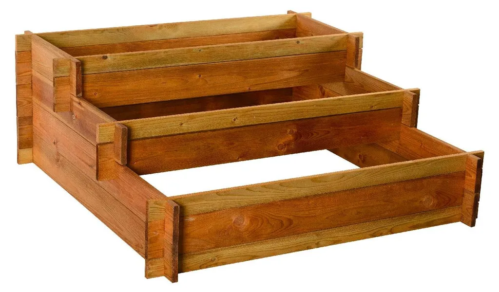 Carré potager pour balcon et petit jardin ORTO TRIS 3 niveaux modulables