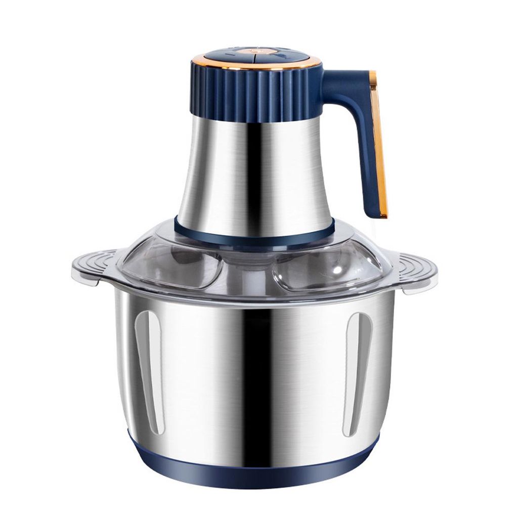 Elektrischer 500 W Fleischwolf mit 5 Geschwindigkeiten – Mini-Meat Grinder mit Edelstahlklingen und 5-Liter-Kapazität für Fleisch, Babykost und...