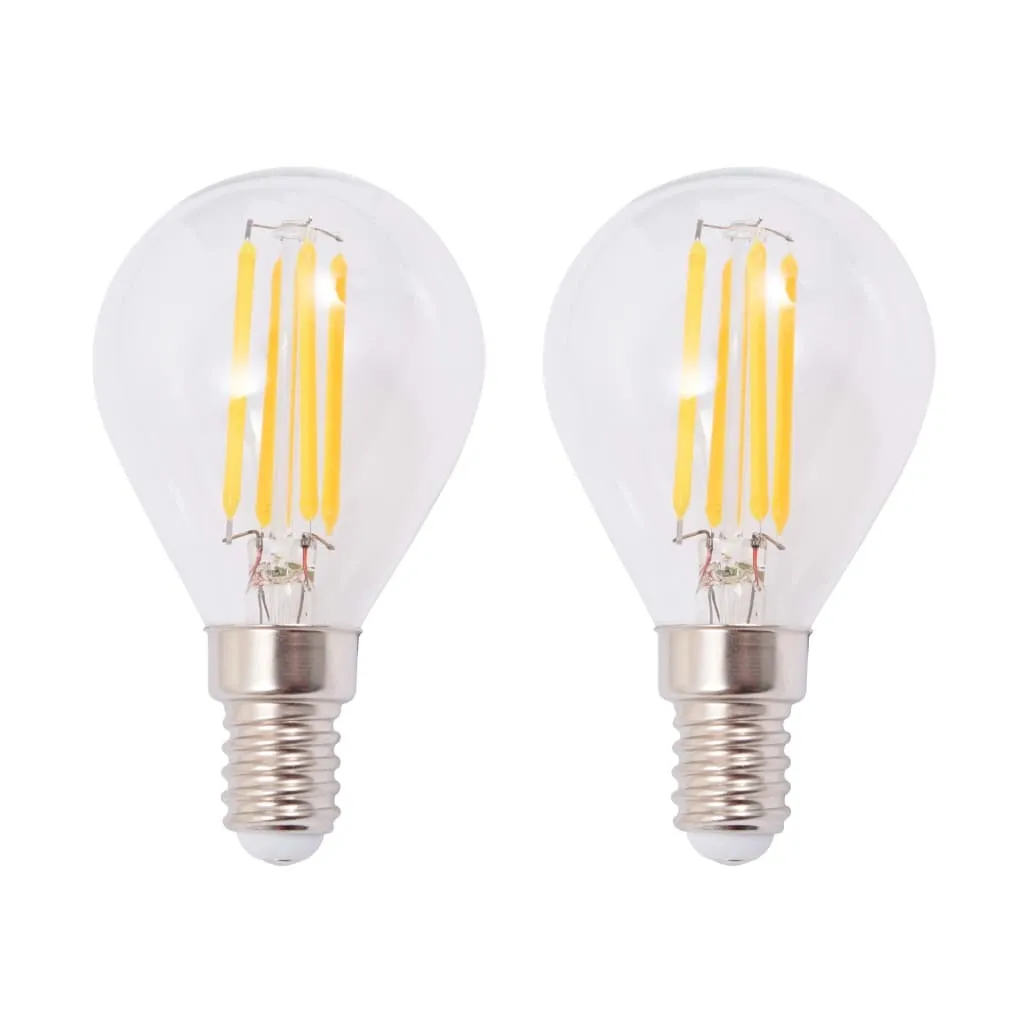Applique 2 unità con 2 lampadine LED 8 W - 8