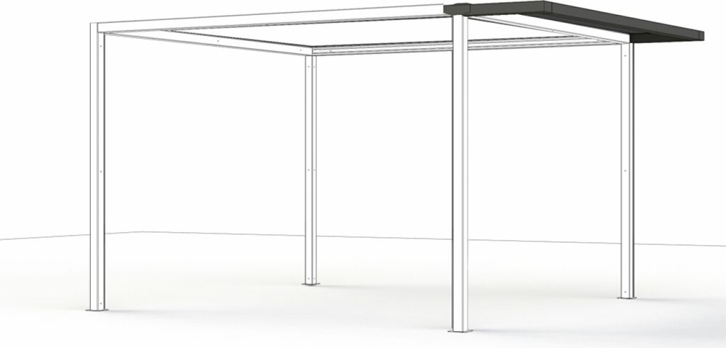 Siena Garden Dacherweiterung SCHATTENMANUFAKTUR , 60 x 315 cm M51796