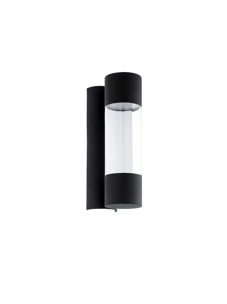 Applique Murale LED Noire 26 cm ROBLEDO : Design Élancé et Économe