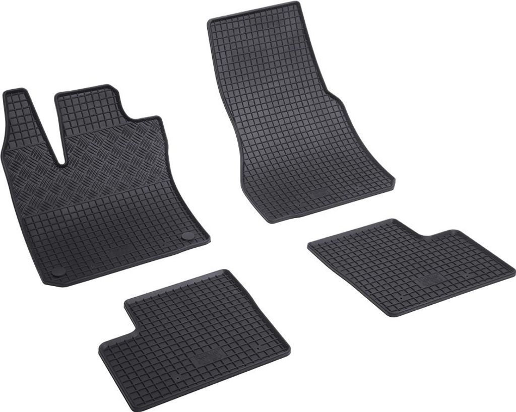 Rigum Gummi Fußmatten Set für Renault Twingo 3 + Smart Produktbild 