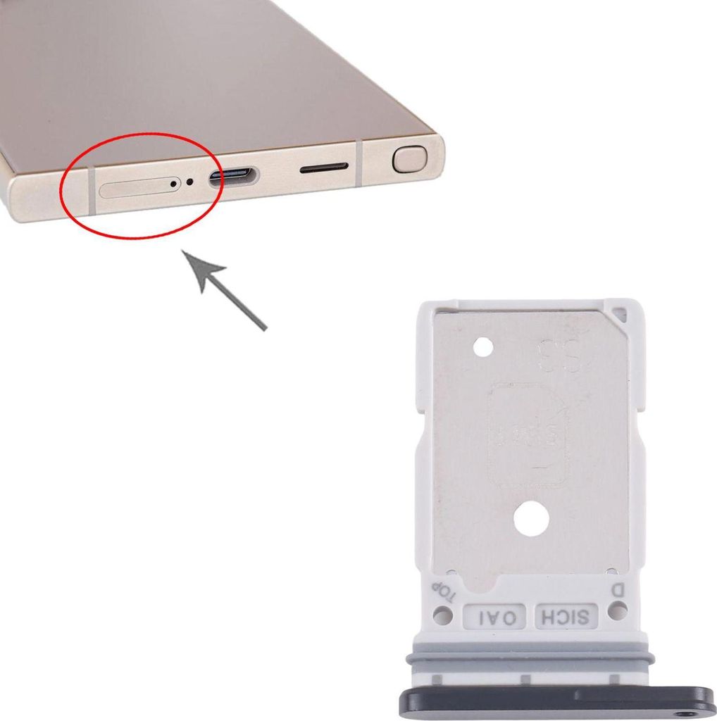 Per Samsung Galaxy S25 Ultra SIM Card Holder doppio vassoio Immagine del prodotto 