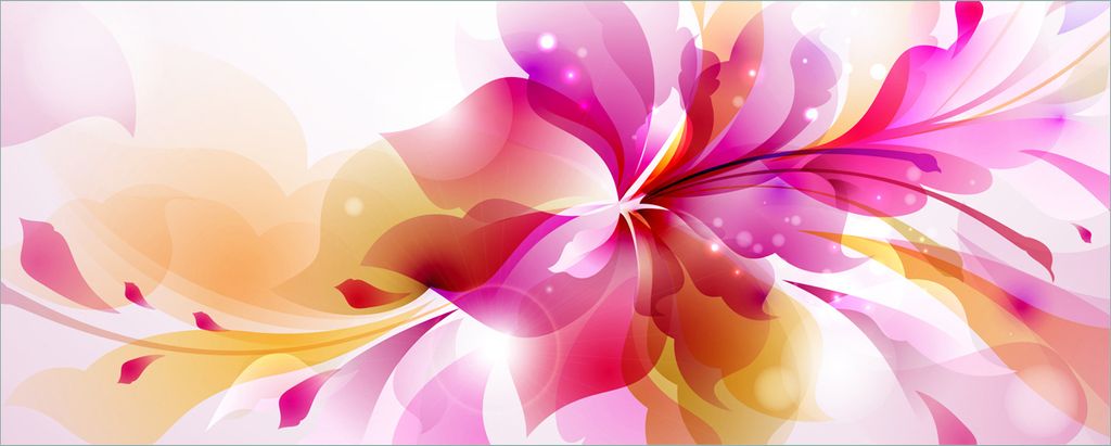 Wallario selbstklebendes Poster - Pinkes Blumenbuket, Größe: 80 x 200 cm