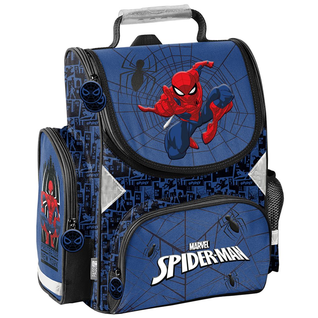 PASO Schulranzen für Jungen 1.-3. Klasse Spider-Man Produktbild 