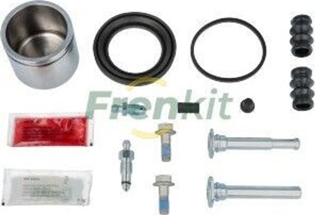 FRENKIT Bremssattel-Reparatursatz für NISSAN ALMERA II Hatchback (N16) Vorne 57mm 757485