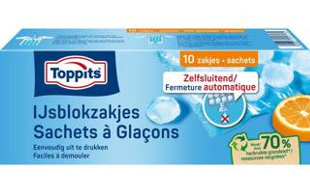 Toppits Eiswürfelbeutel 10 Stück