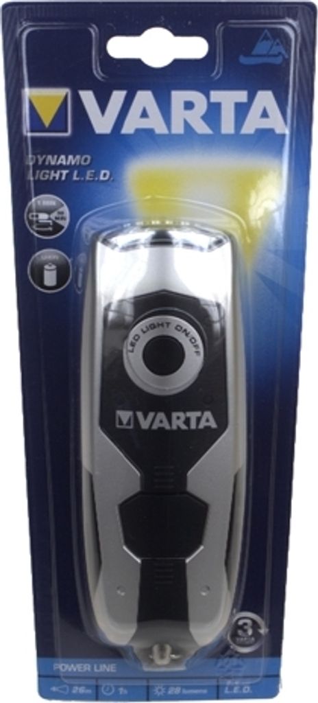 Svietidlo VARTA "Dynamo light LED" odolné voči striekajúcej Obrázok produktu 18