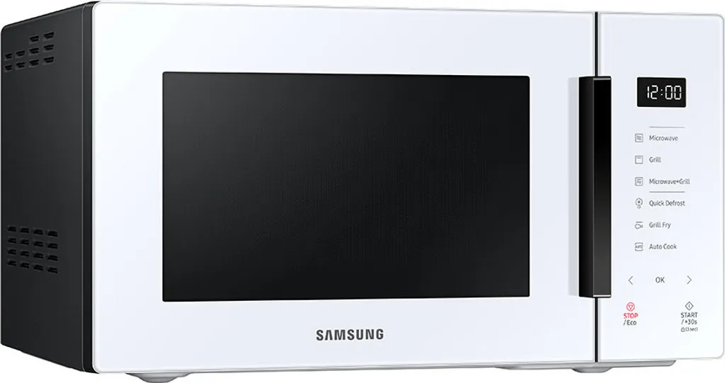 Petit Électroménager : Micro-ondes Samsung Blanc avec Grill pour Famille - 3